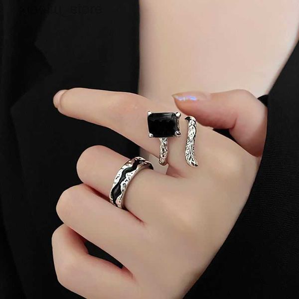 

couple rings band rings 925 silver designer love heart ring for mens womens snake rings high-end quality couples wedding rings designers ser