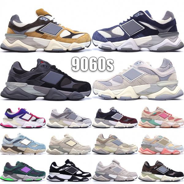 

ballance shoes 9060 joe freshgoods men women running shoes suede 1906r designer penny cookie pink baby shower blue sea salt outdoor trail sn, Black