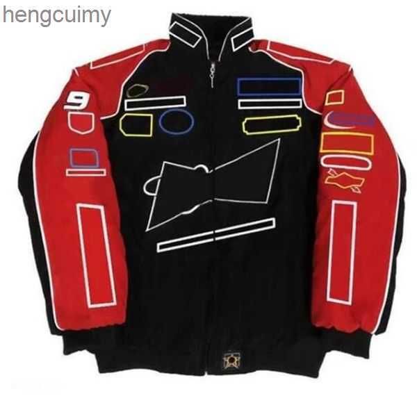 

racing suit 2022 new full f1 embroidered team cotton padded jacket spot sale lfnk, Black;brown