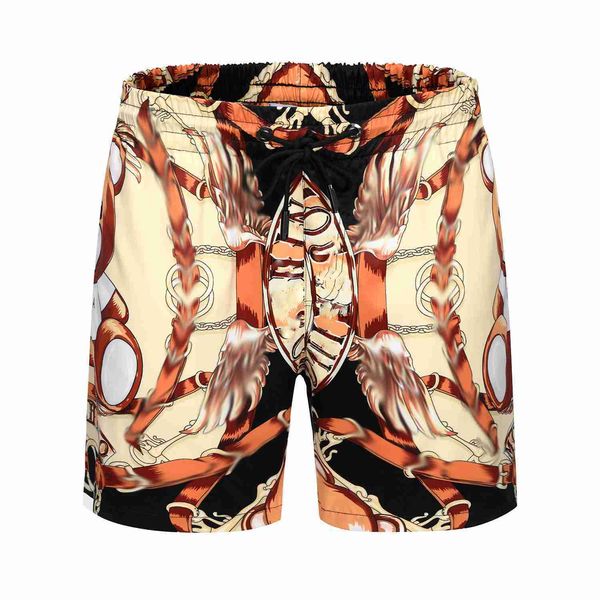 

men's designer beach shorts fashion pattern letter drawstring pants loose men's casual wear asian size m-3xl, White;black