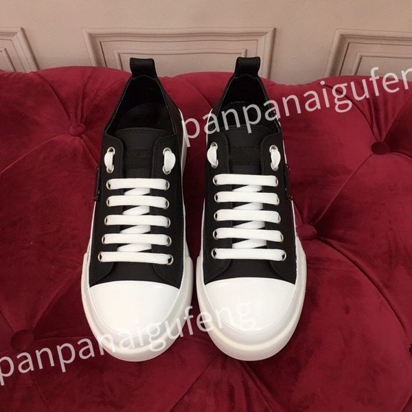 

2023 new luxury designer sneakers vintage casual shoes mens women trainers leather reflective sneaker platform shoes, Black