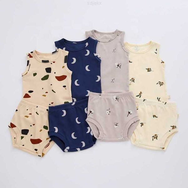 

clothing sets toddler kids baby summer clothes solid short sleeve t-shirt &pants outfit 2pcs set, White