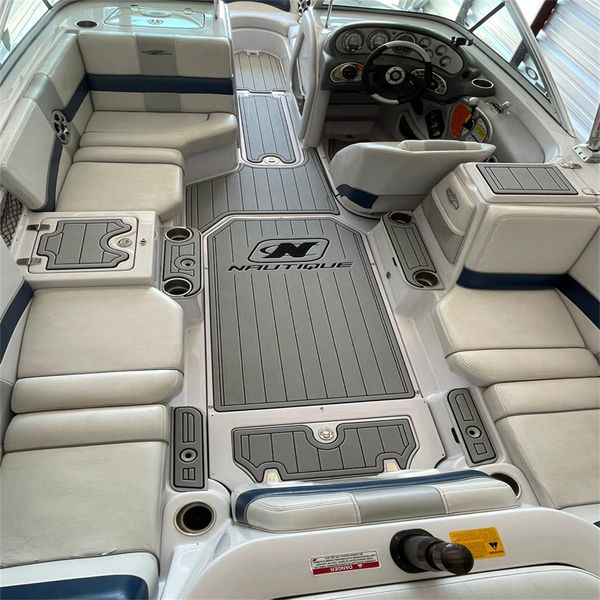 

2007 nautique 220 swim platform cockpit pad boat eva foam teak deck floor mat