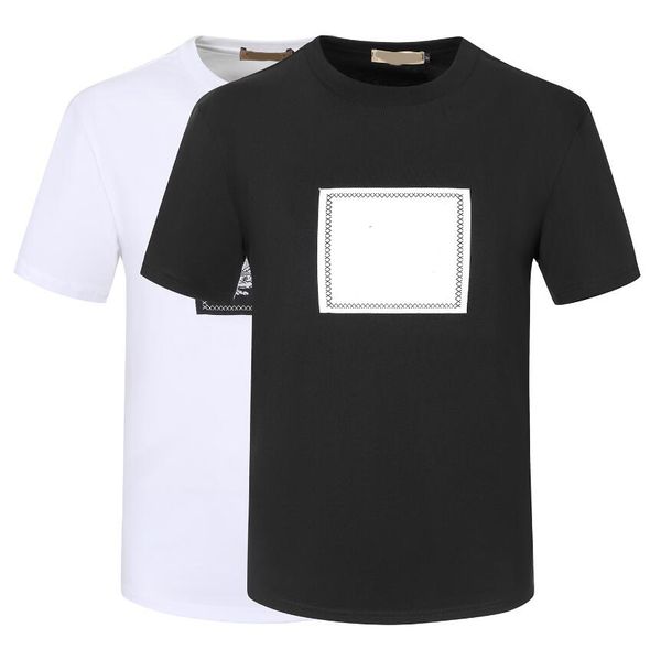 

2023 designers mens womens t shirts for man paris fashion t-shirt emboss letter men clothes tees street short sleeve luxurys tshirts clothin, White;black
