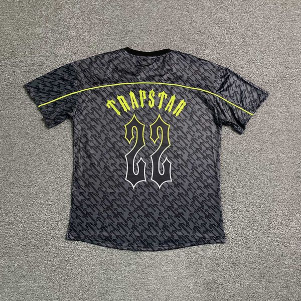 

trapstar tee embroidery print short sleeve oversize arrival blue black red men women gray spotted camouflage o-neck t-shirt