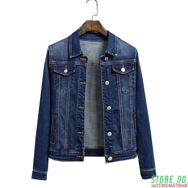 

women's jackets autumn women's denim jacket loose casual ladies jeans coat women coat outwear female cowboy jacket plus size 5xl 2, Black;brown