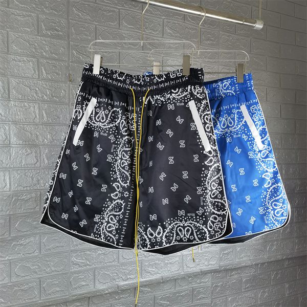 

2023ss printing shorts men women 1 quality drawstring vintage shorts real pics
