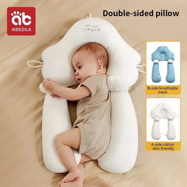 

pillows aibedila baby pillow born infant products laminated baby anti rolling pillow neck side sleeping bed for children ab7515 230427