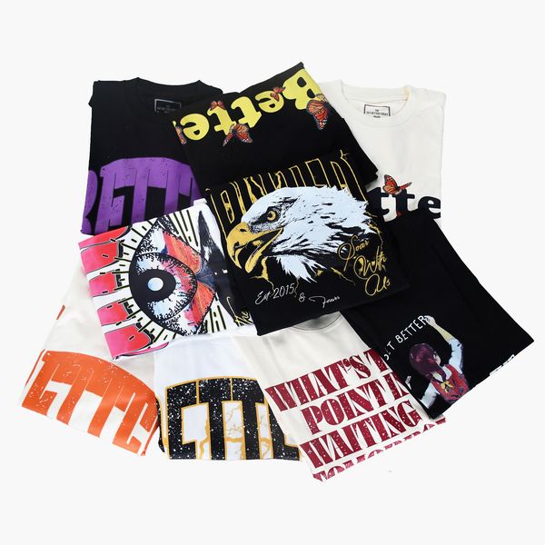 

men s t shirts t shirt merek gbt pakaian pria premium wanita kualitas tinggi menjadi lebih baik hari ini t shirt atasan anime teknik cetak d, White;black