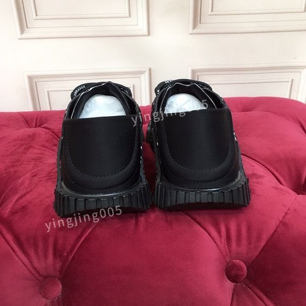 

2023r quality sneakers mens shoes print check trainer platform trainers striped sneaker suede shoes, Black