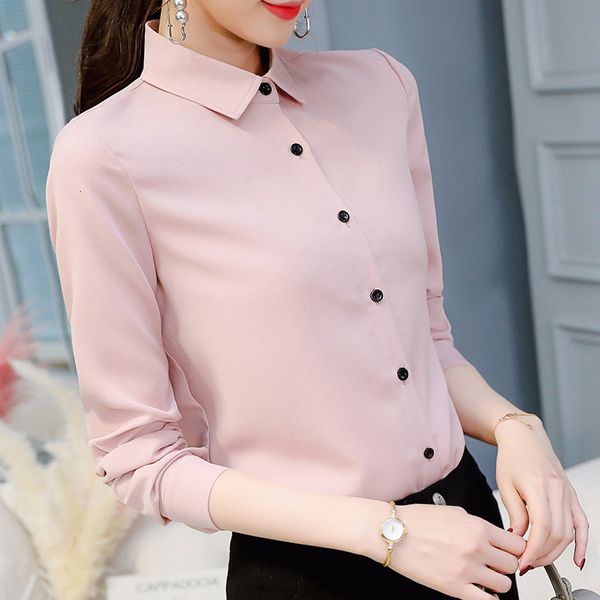 

women's blouses shirts brand blusas mujer de mod long sleeve lapel white blouse office ladies work blouses fashion clothing blusas wom