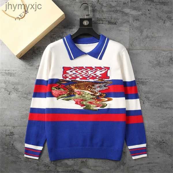 

luxury 2023 new mens sweater knitting embroidery hoodies jumper pull homme men women long sleeve pullover designer fashion sweatshirt 5 e8zg, White;black