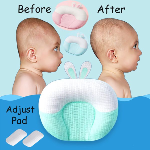 

pillows adjustable latex baby care pillow head shape protector head protection born travel sleep pillow lasting 0-12 months 230427