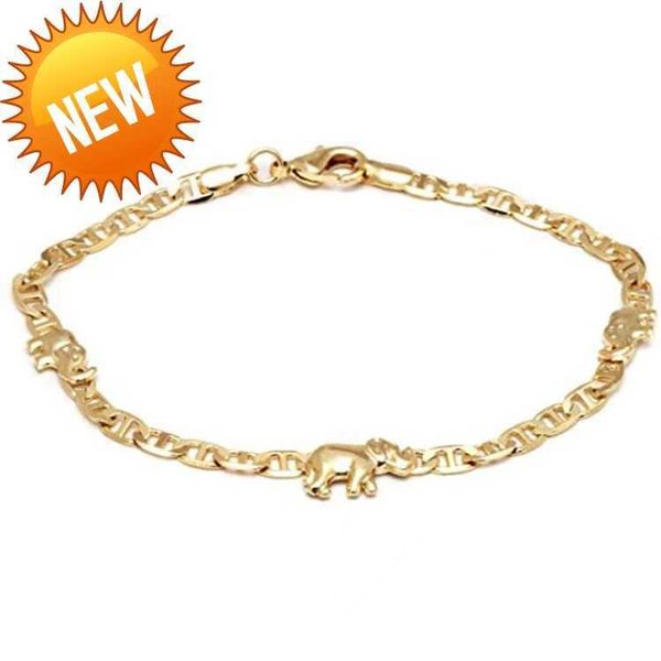 

anklets cross border european and american popular foot chains elephant japanese character chains three small elephant jewelry, Red;blue