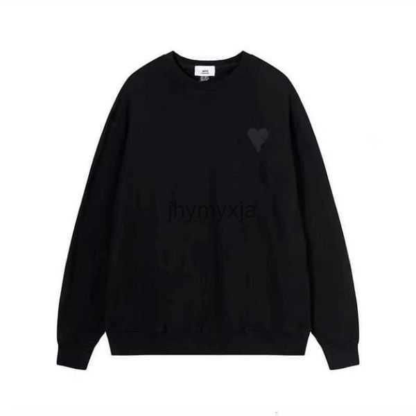 

hoodie male and female designers amis paris hooded highs quality sweater embroidered red love winter round neck jumper couple sweatshirts yt, White;black