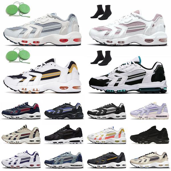 

running shoes 96s 96 ii mens womens triple black white light purple usa beach summer pastels blackened blue usa trainers sports sneakers