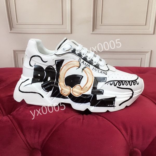 

2023new brand sneaker casual shoes trainers dress shoes women leather breathable open for change outdoor sports sneakers, Black