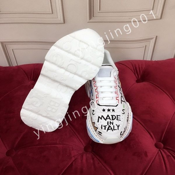 

2023 new luxury casual shoes women travel leather sneaker fashion lady flat designer running trainers letters woman shoe platform men gym sn, Black