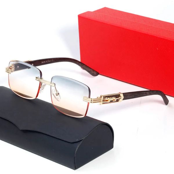 

carti glasses sunglasses designer woman c decor rimless mens buffalo horn glasses wooden frame sport polarized eyewear driving accessories o, White;black