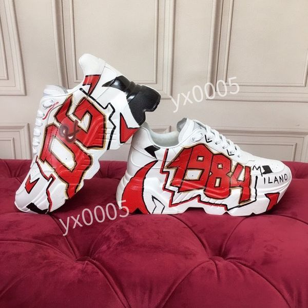 

2023brand sneaker casual shoes trainers dress shoes mens leather breathable open for change outdoor sports sneakers, Black