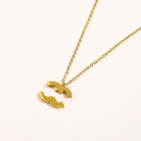 

18k gold love choker pendant necklace womens luxury gift necklace new wedding party long chain design for womens 2023 jewelry necklace whole, Silver