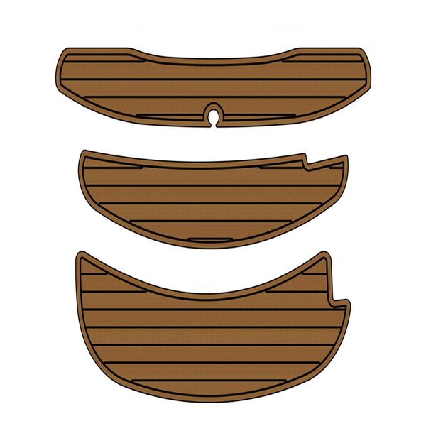 

2005 cobalt 250 br swim platform step pad boat eva foam faux teak deck floor mat