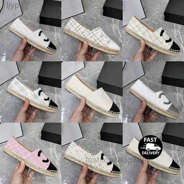 

fashion luxury designer shoes fashion denim sapatos espadrilles straw fisherman flat heels shoe lazy zapatos mujer running cartoon linen