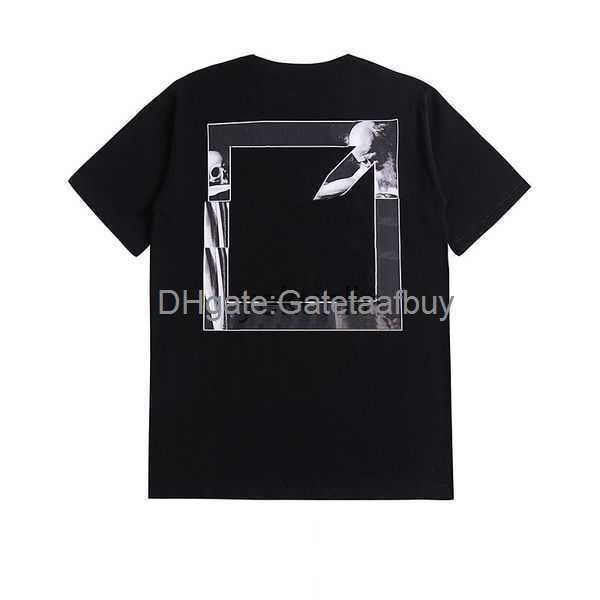 

summer mens t shirts women designers loose tees fashion brands offs mans polos casual white shirt luxurys clothing street shorts sleeve tsh, White;black