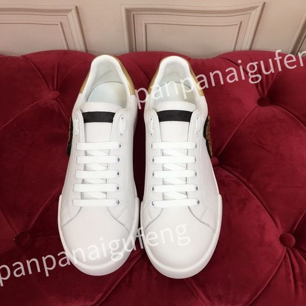 

2023 new luxurys designer casual shoes calf leather sneaker fashion lady white flat platform runners trainers for mens shoes sneakers, Black