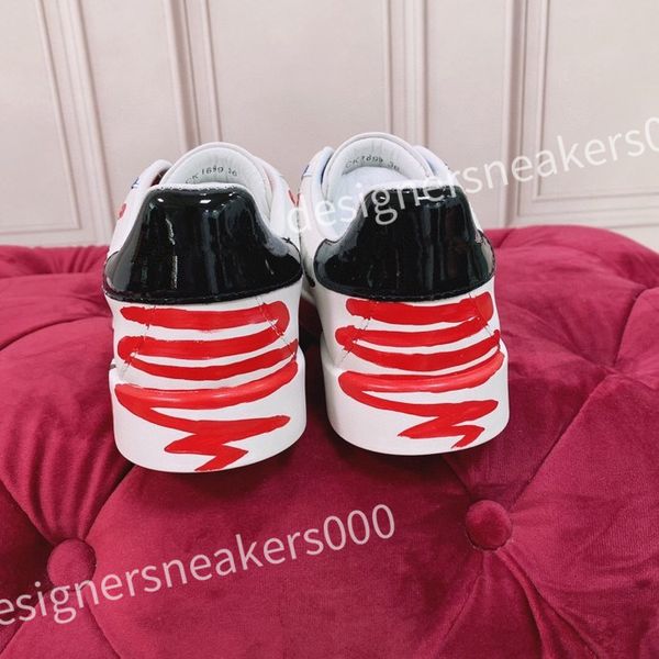 

casual shoes women designer travel leather lace-up sneaker fashion lady flat running trainers woman shoe platform men sneakers, Black
