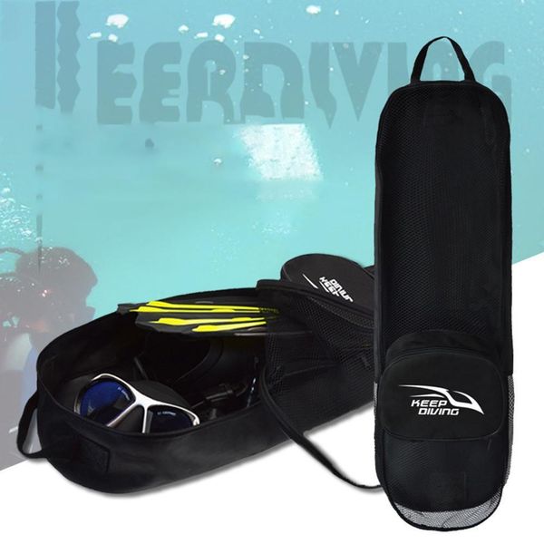 

dry storage 1pcs portable diving bag waterproof iving fin with pocket adjustable shoulder strap for hiking swimming 230427
