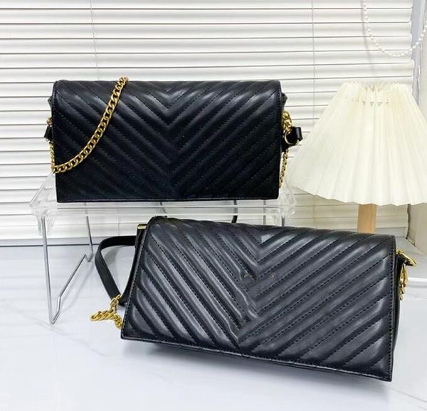 

designer shoulder bag for women underarm bag lady brand handbag purse genuine leather cross body high grade quality messenger metal chain ba