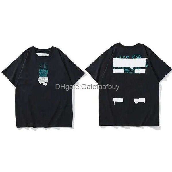

summer t-shirt mens womens designersoff t-shirts loose tees man casual shirt luxurys clothing streetwear shorts sleeve polos tshirts size s, White;black