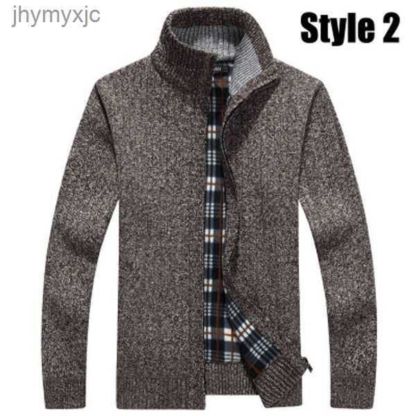 

new cardigan mens cardigans knitwear zipper sweaters warm fleece hoodie sweatshirt casual hoodies for autumn winter 3 3v0a, White;black