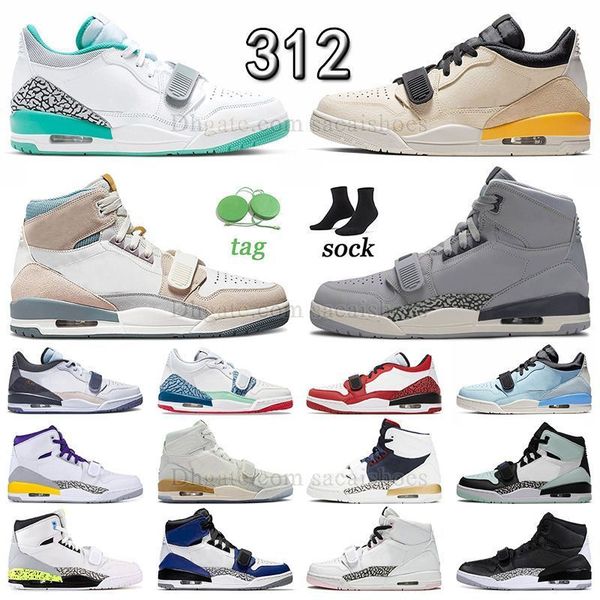 

2023 basketball shoes legacy 312 white turquoise pale vanilla low white mystic navy wolf grey high men women sneaker outdoor trainers chicag