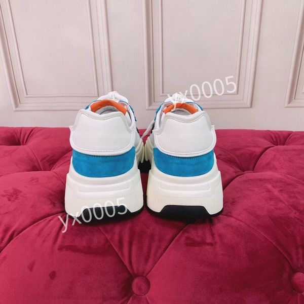 

brand sneaker casual shoes trainers dress shoes womens mens leather breathable open for change outdoor sports sneakers, Black