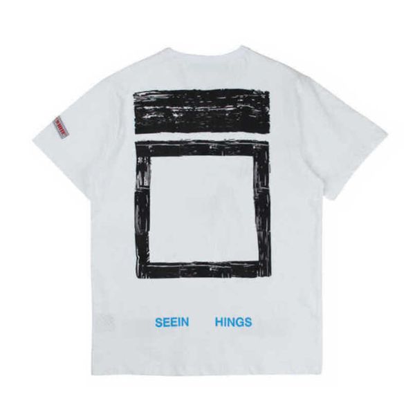 

luxury fashion mens t shirt designer brand offers t-shirts casual summer tees women back arrow x print t-shirt sports tshirts short sleeve, White;black
