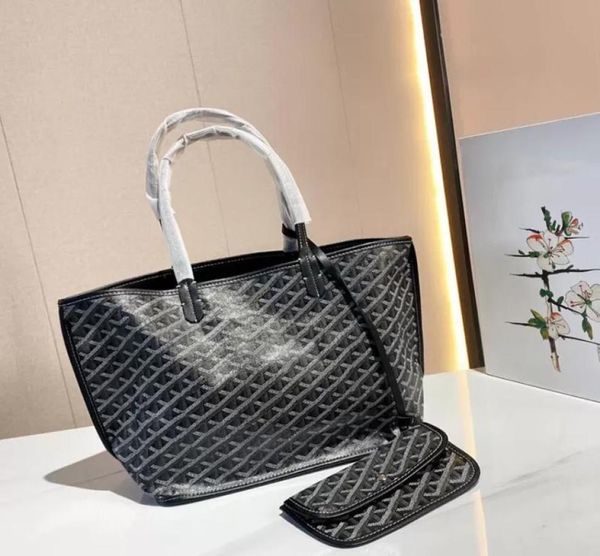 

fashion women handbag lady shopping bag canvas tote bags with genuine real leather trim and handle4928672, Black;red