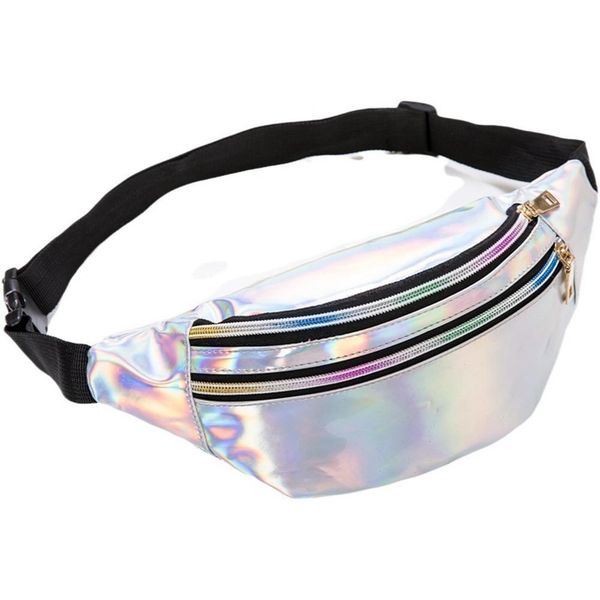 

external frame packs 6pcs waist bag for man woman pu leather outdoor fashion colorful sports multilayer fanny pack for traveling running par