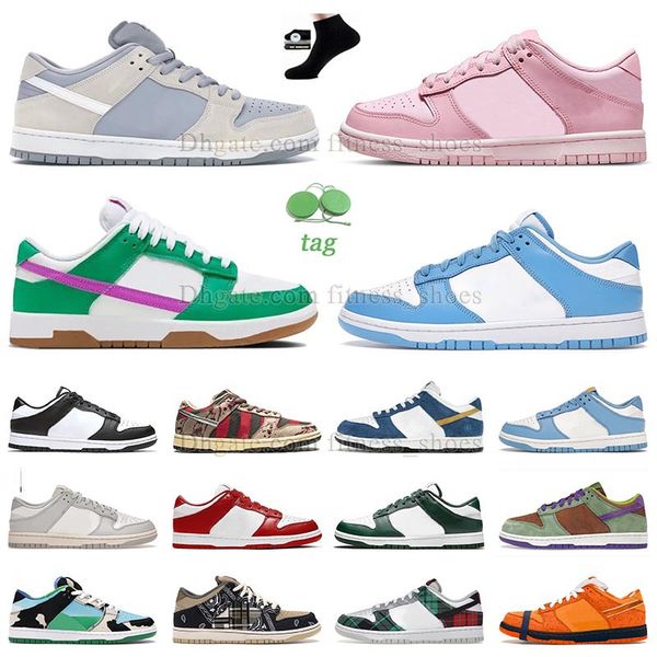 

famous low sneakers platform triple pink panda wolf grey joker loafers chunky dunky arctic fuchsia freddy krueger orange lobster casual shoe, Black