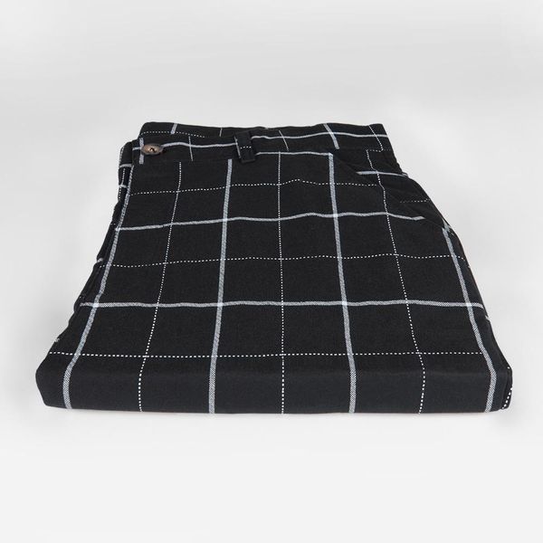 

pants mens business casual plaid pants fashion multicolor multi style easy matching pencil pants slooking at my dick sweatpants, Black