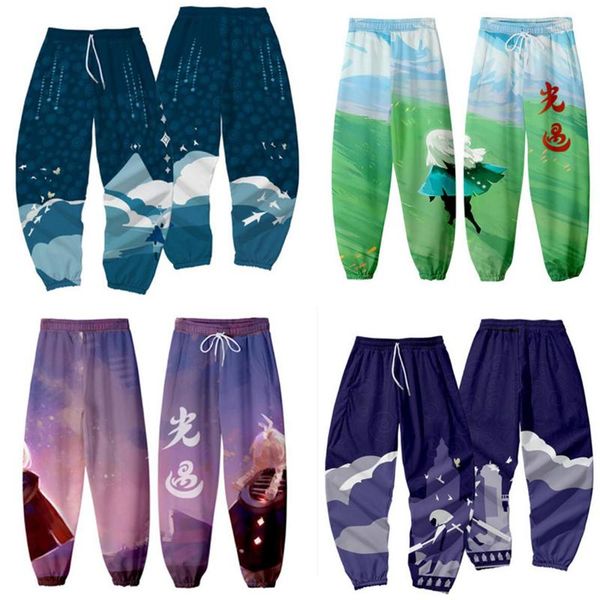 

pants sky children of the light sweat pants 3d joggers pants casual trousers men/women hip hop sweatpants pantalon homme streetwear, Black