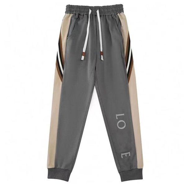 

designer fashion sportswear men's casual pants all-in-one overalls basketball court sweatpants double-sided with daily travel, Blue