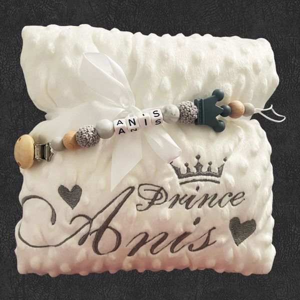 

blankets swaddling name personalised bubbled fleece diy custom toddler crib bed stroller swaddle for born birthday gift present 230426