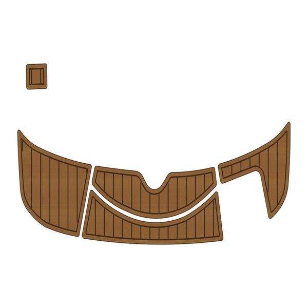 

2009 sea ray 205 sport swim platform pad boat eva foam faux teak deck floor mat with good quality