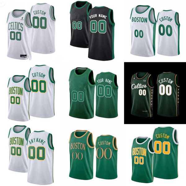 

boston''celtics''custom men women youth 40 luke kornet 43 justin jackson 33 larry bird jayson 0 tatum jaylen 7 brown bas, Black;red