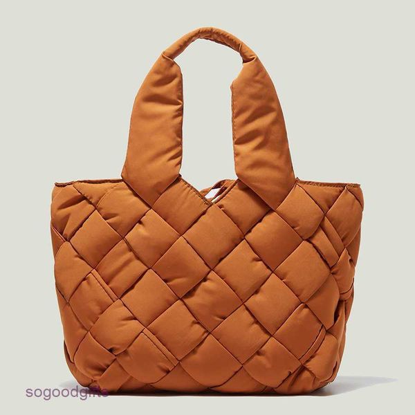 

bottegas bag point venetas new bag 2023 canvas plaid woven large capacity leisure tote small minority women's 331k with logo a7u0