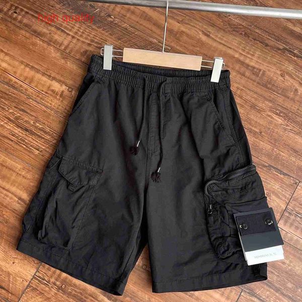 

23ss stone designer stoneisland short multicolor black blue army green cargo shorts fashion beach shorts casual trunks 19 cia5, White;black