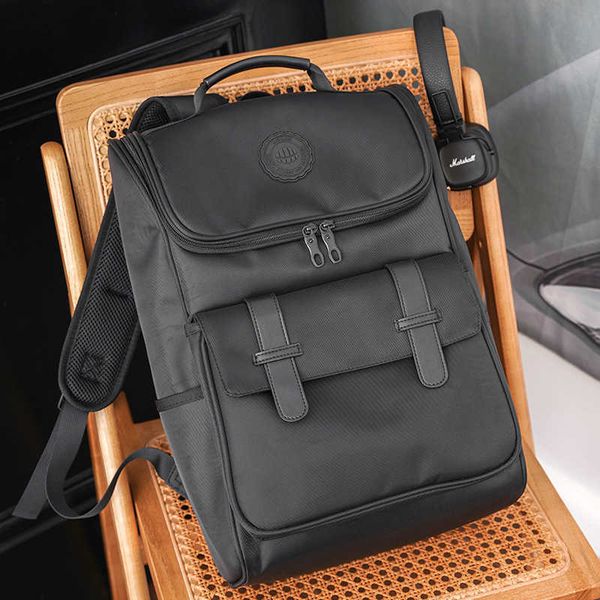 

fashion men's backpack handbag versatile outdoor travel backpack large capacity backpack college student schoolbag computer bag 230420