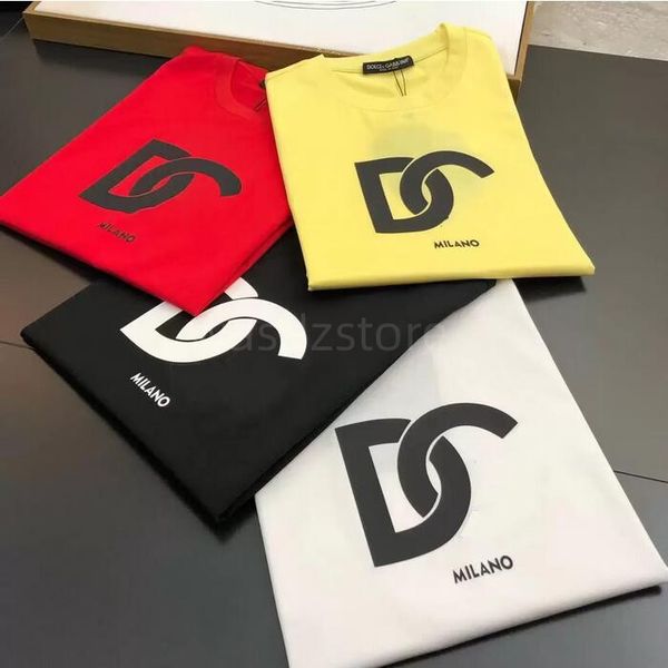 

2023 summer mens designer t shirt casual man womens tees with letters print short sleeves sell luxury men hip hop clothes s-4xl #05, White;black